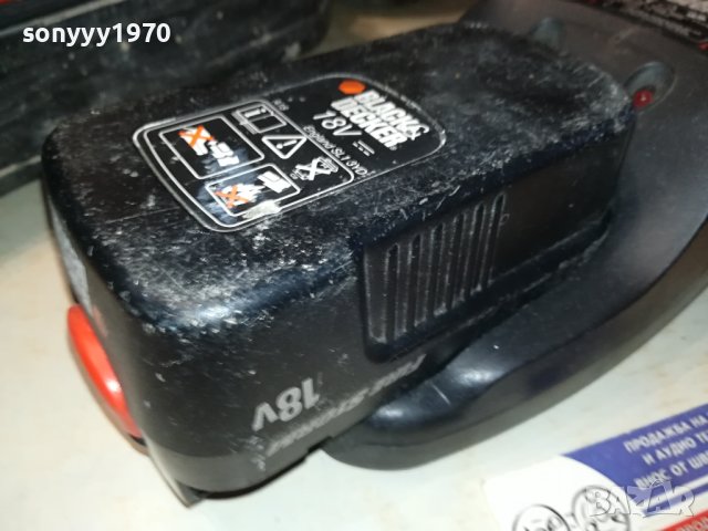 BLACK DECKER-CHARGER & BATTERY PACK 0907230826, снимка 2 - Винтоверти - 41492838