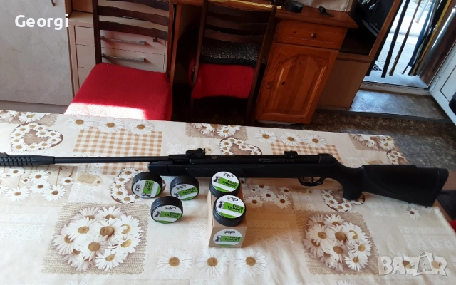 Чисто нова Силна въздушна пушка Крал Армс 5.5мм, снимка 5 - Въздушно оръжие - 52113081