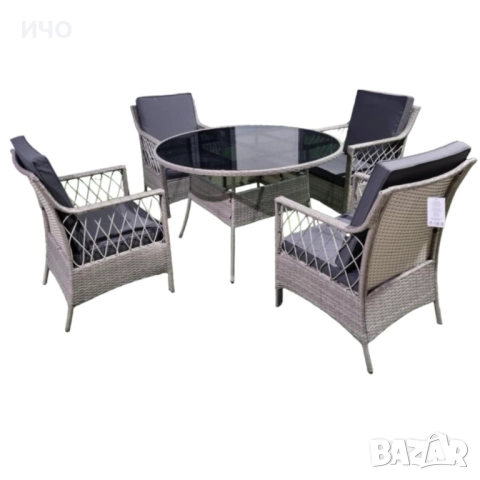 Градинска Маса Ратан, снимка 3 - Градински мебели, декорация  - 51850014