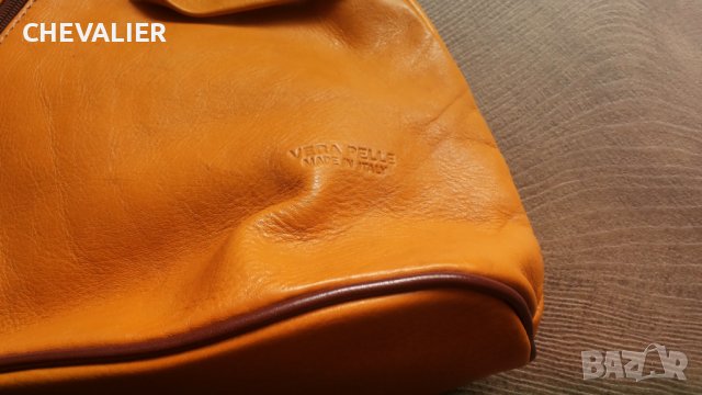 VERA PELLE MADE IN ITALY Genuine Leather Bag раница естествена кожа 16-55, снимка 13 - Раници - 41713319