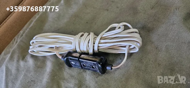 Военен кабел ретро армейски военни Соц 