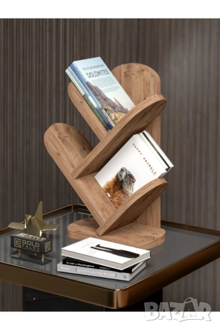 Малка етажерка за книги / Настолна библиотека , снимка 2 - Етажерки - 52171745