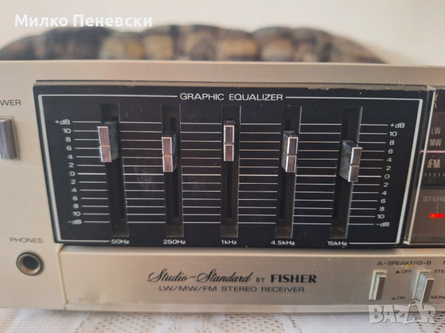 FISHER RS 220L STEREO RECEIVAR.MADE IN JAPAN., снимка 2 - Ресийвъри, усилватели, смесителни пултове - 53005162