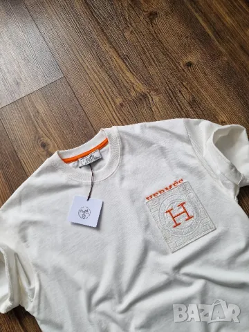страхотна мъжка тениска HERMES размер S M L XL 2XL , снимка 4 - Тениски - 49449609