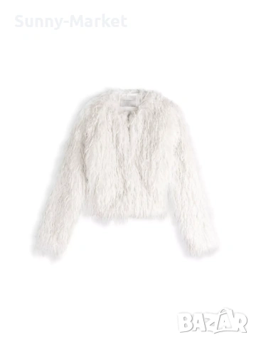 Дамско палто от изкуствен пух, снимка 5 - Якета - 53511776