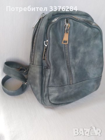 Дамска кожена чанта , раница, снимка 3 - Чанти - 40835862