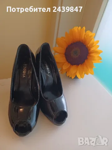 Елегантни обувки лак, снимка 1