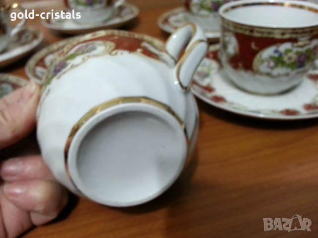 Стар български порцелан чаши за чай, снимка 3 - Антикварни и старинни предмети - 36164480
