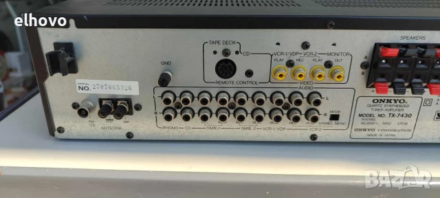 Ресивър Onkyo TX-7430, снимка 9 - Ресийвъри, усилватели, смесителни пултове - 50959522