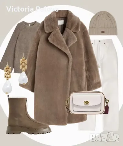 Модерно скъпо палто алпака SAINT JACQUES , снимка 17 - Палта, манта - 48585148