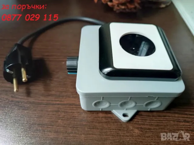 Ел. регулатор на обороти на двигатели до 1kW 230V или димиране до 2kW, снимка 4 - Друга електроника - 47581941