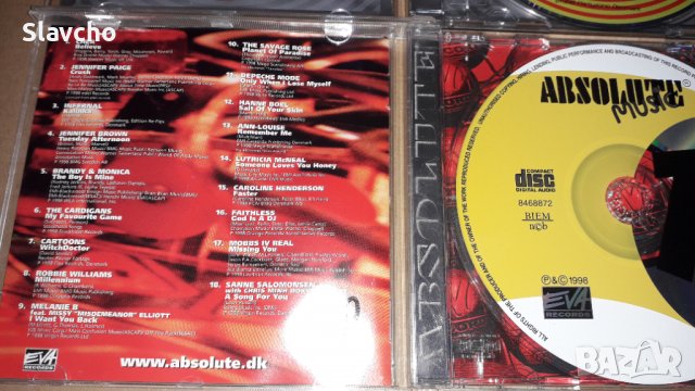 Компакт дискове - Lost In Music/Hooked On Hits/ PartyZone/ Absolute music 19, снимка 10 - CD дискове - 39841814