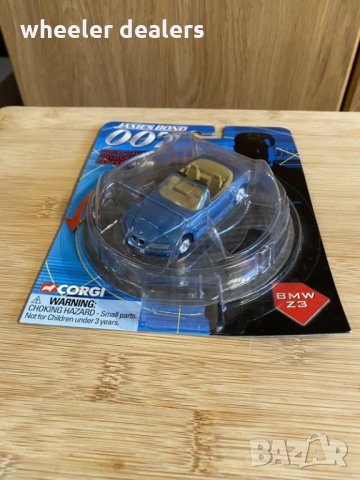 Метална количка BMW Z3 1:43 CORGI James Bond, снимка 3 - Колекции - 35746423