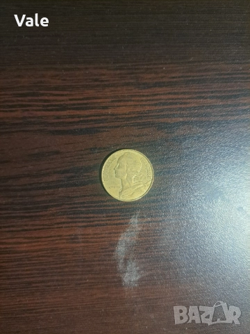 20 Centimes (1981), снимка 2 - Нумизматика и бонистика - 52020090