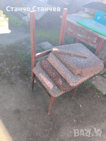 Продавам 14 стола масив за реставрация, снимка 7 - Столове - 53474876