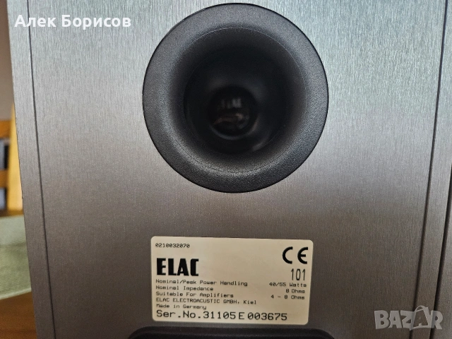 Тонколони Elac 101, снимка 6 - Тонколони - 53144147