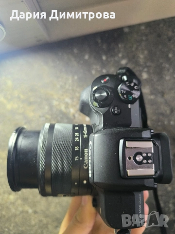 Продавам фотоапарат Canon EOS M50 Mark 2, снимка 4 - Фотоапарати - 53061465