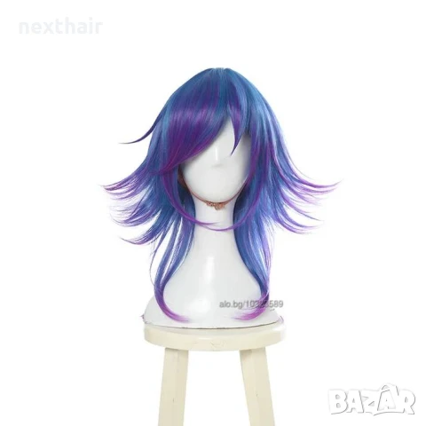 Аниме косплей LOL Neeko Cosplay перука микс от цветове