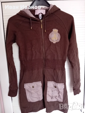 Оригинално дамско горнище(тип туника) 1a classe alviero martini, снимка 6 - Суичъри - 51750421