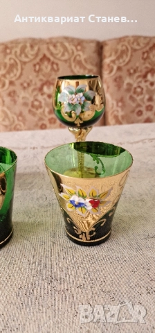 Комплект Bohemia Гарафа + 6 чаши, снимка 3 - Чаши - 51882752