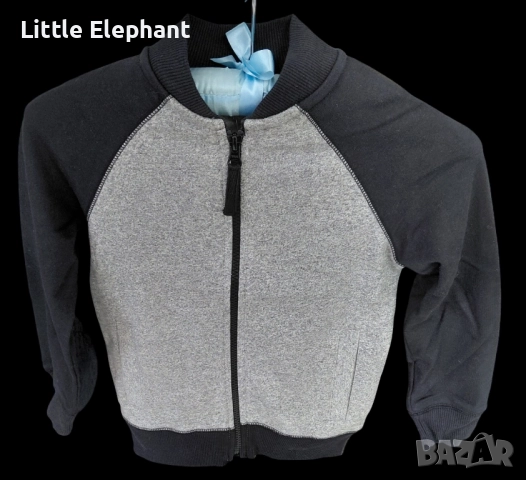 Якенце столче с цип за 4-5 годишно момиченце ,сиво и черно,Англия/ново