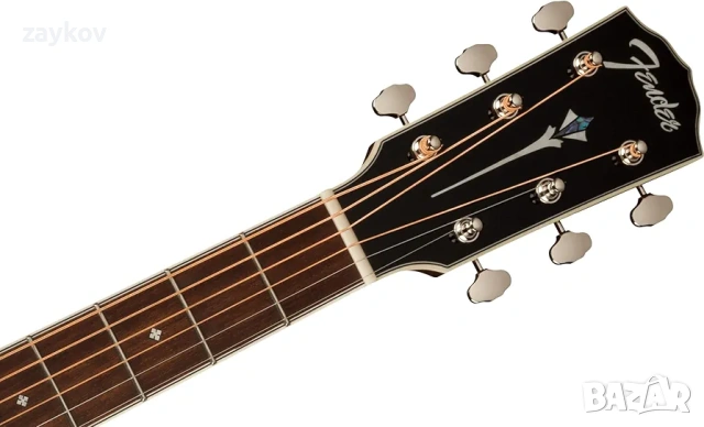 Акустична китара Fender Paramount PD-220E Dreadnought, снимка 5 - Китари - 53623761