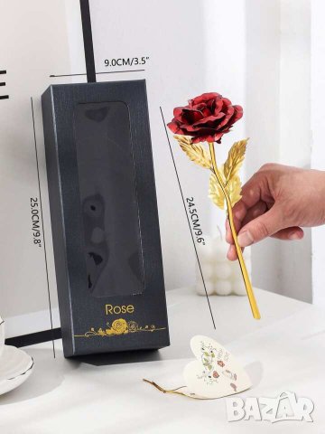Вечна роза в луксозна кутия за подарък , снимка 3 - Други - 41736945
