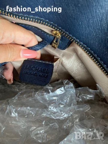 Дамска чанта Michael Дамска чанта Michael Kors, естествена кожа ( нова с етикет), снимка 4 - Чанти - 42175630