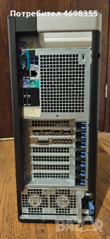 Dell Precision Tower 5810, Xeon E5 2697 V4, RAM 64 GB, RTX 1060, снимка 2 - Работни компютри - 53249327