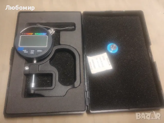 Микрометър Latuya, 0-25 мм, снимка 5 - Други инструменти - 48694036