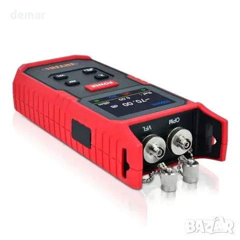 Оптичен измервател SS101PVA2 с VFL 650 nm, 8 км и цветен дисплей, снимка 4 - Измервателни инструменти - 55945964