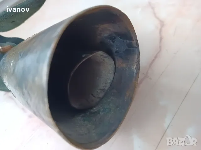 Бронзов турски чан №2, снимка 7 - Антикварни и старинни предмети - 48266833