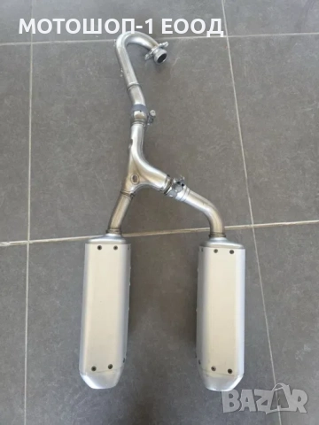 Оригинална двойна ауспухова система за Honda CRF250R 2014–2017, снимка 2 - Части - 52075125