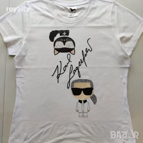 Karl Lagerfeld тениски Различни дизайни , снимка 5 - Тениски - 49485842