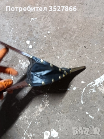 Стара духалка за огнище, снимка 4 - Други ценни предмети - 52710897