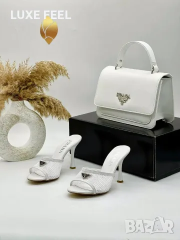 Prada 🤍Дамски Чехли 36-41, снимка 3 - Чехли - 55742167