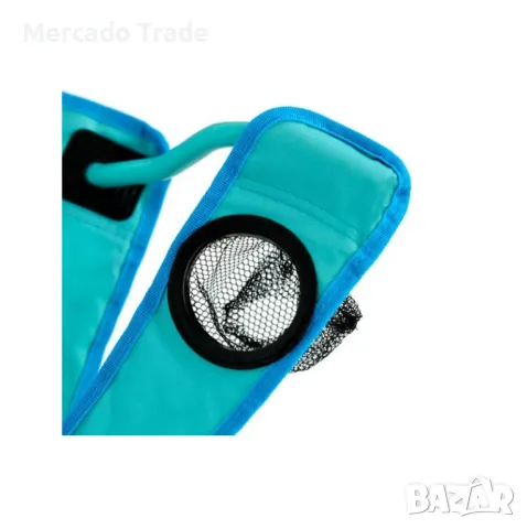 Сгъваем къмпинг стол Mercado Trade, С калъф, Тюркоаз, снимка 3 - Столове - 49665755