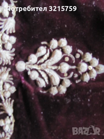 19 век елек , елече ,носия, кадифе и сърма, снимка 8 - Антикварни и старинни предмети - 50928940