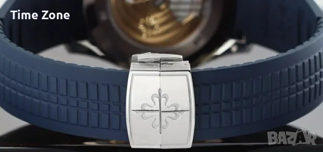 Patek Philippe Aquanaut 40mm White Gold  Blue Dial Automatic Различни Варианти, снимка 13 - Мъжки - 48002449