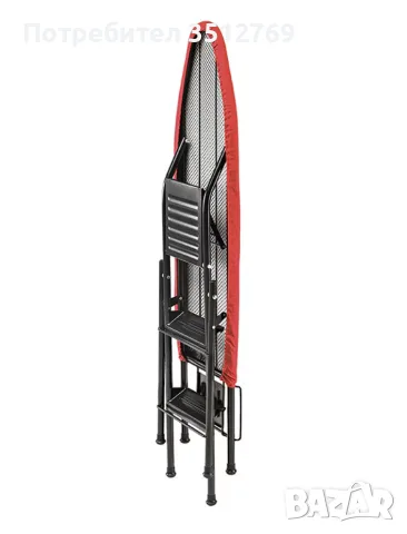 Дъска за гладене превръщаща се в стълба Jata 848S, 125 x 35 см, Червена, снимка 4 - Други - 55878797