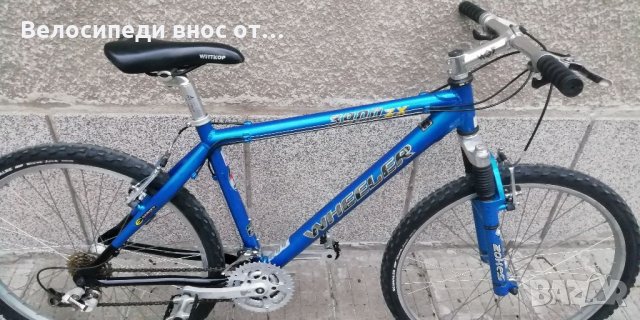 Алуминиев велосипед 26цо 21 ск shimano палцови команди преден амортисьор всичко по колелото ок, снимка 8 - Велосипеди - 35772397