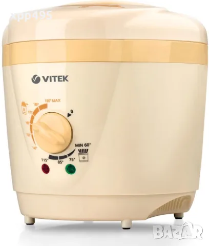 Фритюрник с малка мазина Vitek VT-1535 като нов, снимка 10 - Фритюрници - 55730201