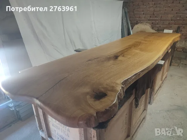 Дървен плот за маса от дъб, снимка 6 - Маси - 56108905