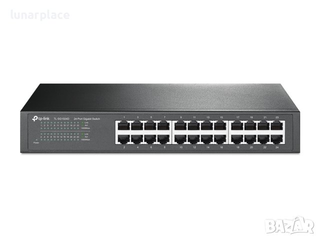 TP-Link TL-SG1024D мрежов суич Gigabit Ethernet (10/100/1000), снимка 1 - Суичове - 44156863