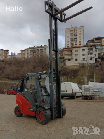 Мотокар Linde Дизел Н35 Триплекс Нов Внос Германия