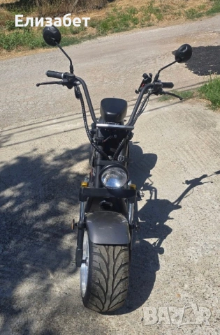 Електрически скутер тип чопър American Ironhorse, снимка 4 - Мотоциклети и мототехника - 53849698