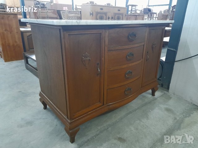 Скрин с мраморна плоча внос Германия , снимка 7 - Шкафове - 35999024