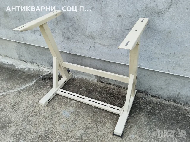 Стара Соц Японска Метална Основа, Работна Маса. / 20 кг. , снимка 2 - Маси - 56155521