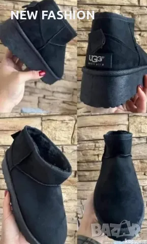 Дамски Велурени Боти ✨ UGG , снимка 1 - Дамски боти - 48739564