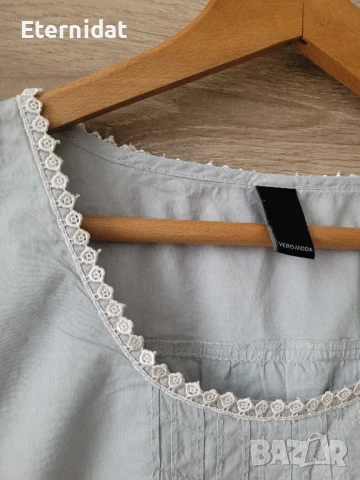 Лятна блузка с бродерии Vero Moda , снимка 3 - Тениски - 51429116